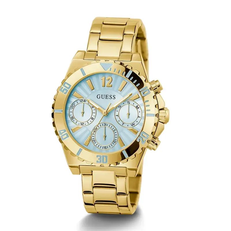 Guess Phoebe Light Blue Dial Fashion Ladies Watch- GW0696L2